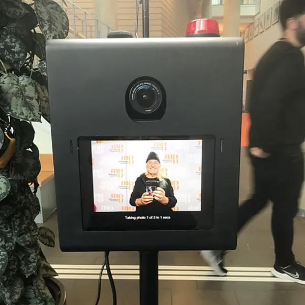 Fotobås på ett tidigare event